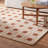 Lanora Hand Tufted Wool Geometric Rug-1104210013