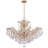 Weekes 6 - Light Glass Empire Chandelier-20319661-20319660