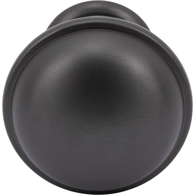 Ronan Diameter Round Knob, Oil Rubbed Bronze, 1 1/2"