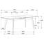 Bellingham Black Dining Table With Self-Storing Extension Leaf