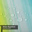 Rideau de douche abstrait rayé coloré vert bleu avec 12 crochets-1048201405