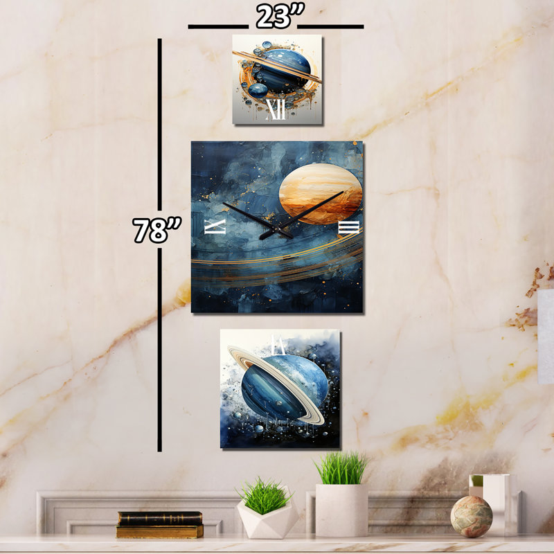 Mady Metal Wall Clock