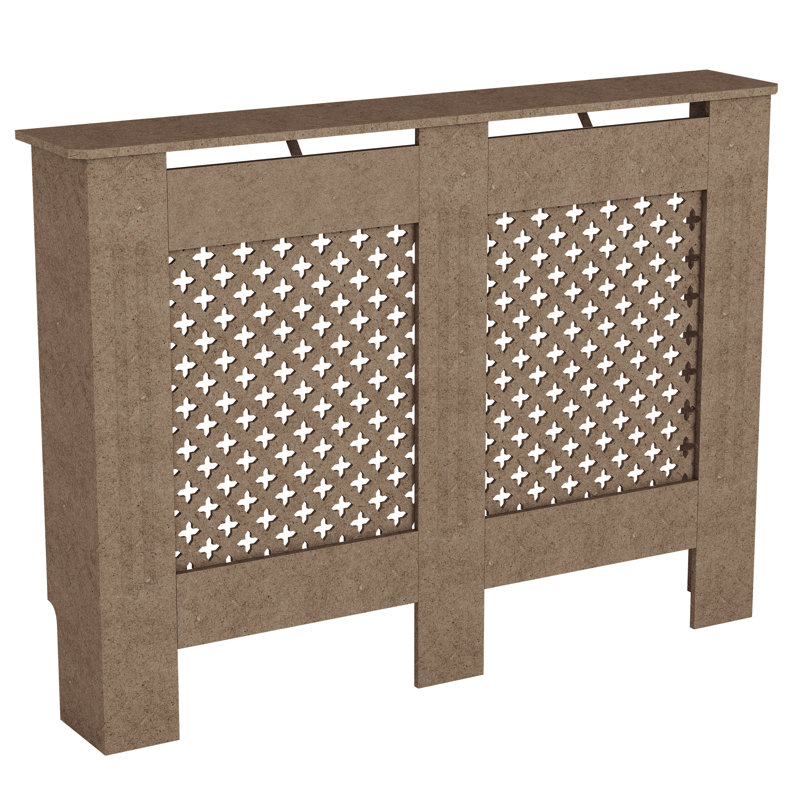 Reta Radiator Cover, Unfinished, 82cm H x 111cm W x 19cm D