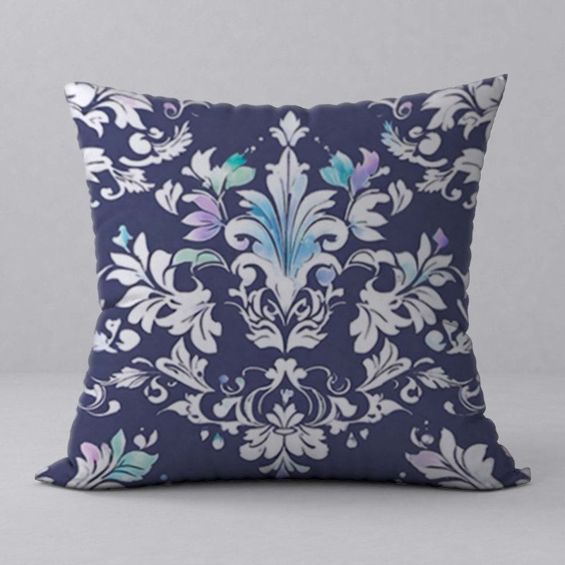 Abstract Reversible Throw Pillow