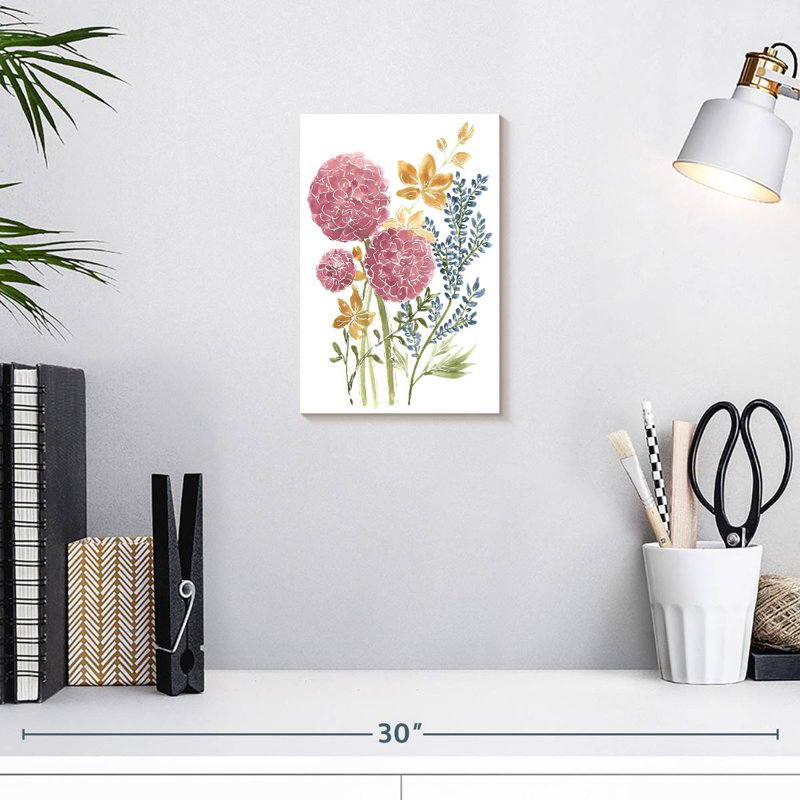 Bouquet de fleurs Harnek Boho IV, H 12 po x l 8 po