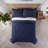 Serta Supersoft Cooling Bed Set, Reversible Bedding Comforter and Solid Sheet Set-62296566-62296561