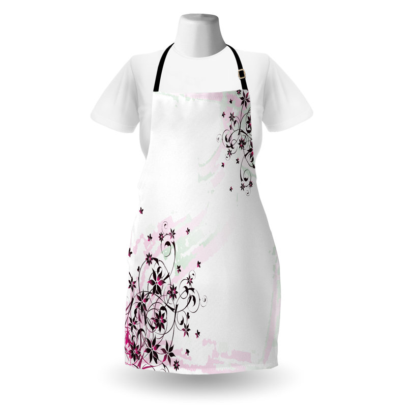 Tablier floral unisexe East Urban Home