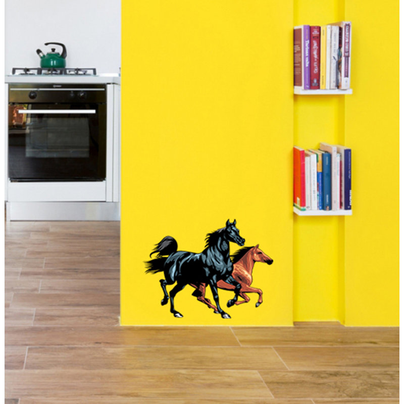 Animals Wall Decal, 10" H x 12" W x 1" D