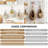 Boho Wall Hanging Fruit & Vegetable Baskets, Woven Teardrop Jute Storage Baskets for Kitchen, Natural Color Organizer for Potatoes & Onions,S-67274528