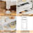 Furnulem Dresser With 5 Drawers, Vertical Storage Tower Fa...-1118876105