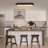 1 - Light Alabaster Led Flush Mount-889695477
