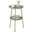 Round Metal Outdoor Side Table , 36cm cm W 36cm cm D-1015006442