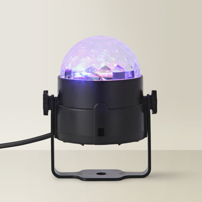 Quatia Georgie RGB Colour Changing Remote Control Disco Ball Projector Lamp 9.7cm Figurine Novelty Light