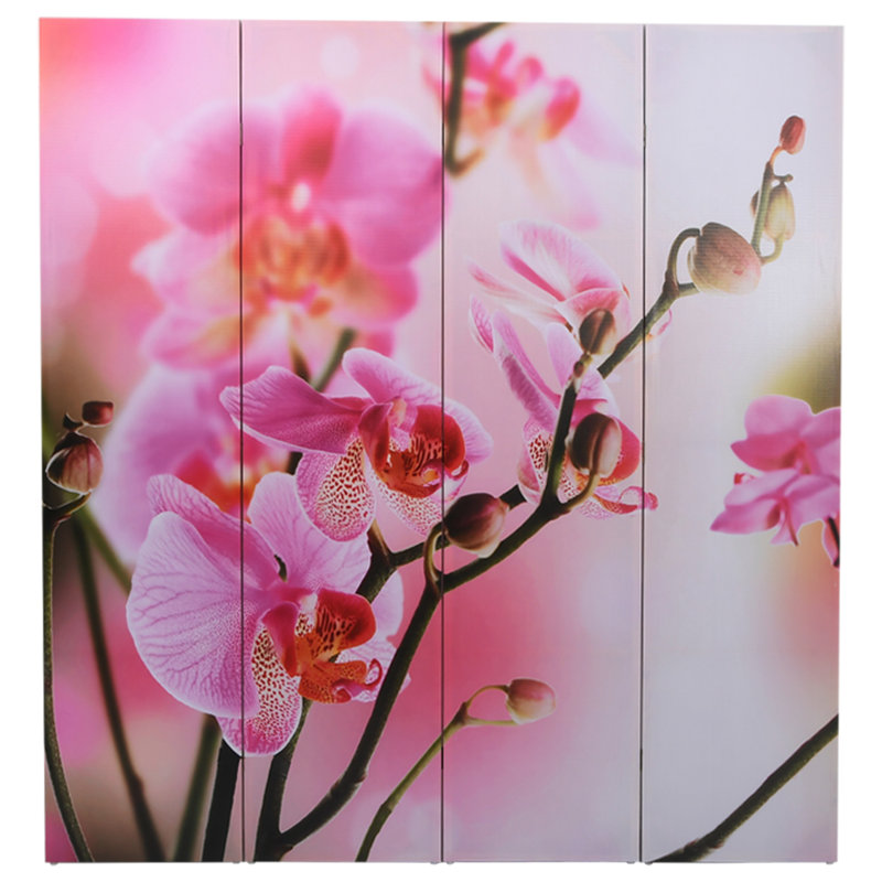 Blumen Room Divider, 4, White