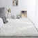 Mamduh Handmade Shag Faux Sheepskin White Rug