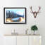 Road by the Mountains in Abstract - Picture Frame Graphic Art Print-55758701-55758702