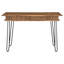 Bureau d'écriture Rustic Amber avec 4 rangements cachés