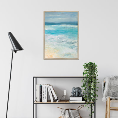 Storm At Sea II by Suzanne Wilkins - Painting