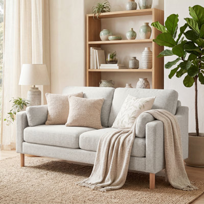 Lagoa 59.8'' W Modern Upholstery Loveseat Boucle