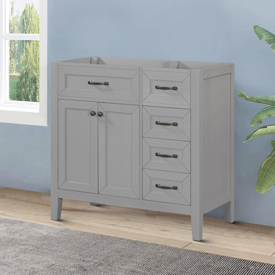 35.51'' Single Bathroom Vanity Base Only