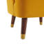 Fauteuil d'appoint rembourré avec pieds en bois-816122638
