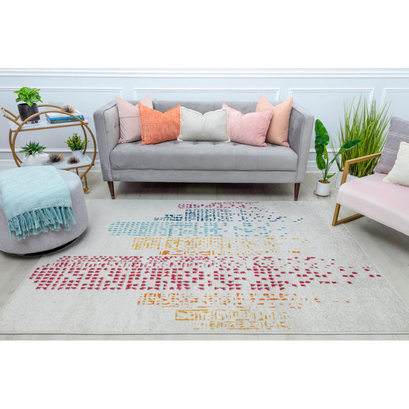 Tapis contemporain Azalea, Rectangle 8 pi 3 po x 10 pi 0 po