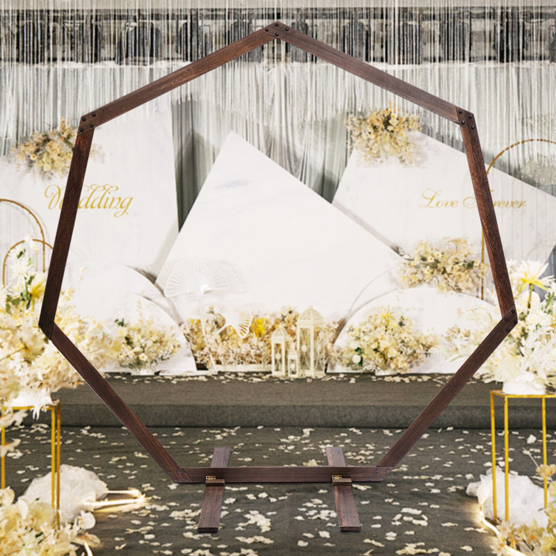 Balloon Arch Wedding Arch Ring Backdrop Stand