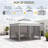 Portable Metal Canopies & Gazebos With Frame, Modern Outdoor Shelter