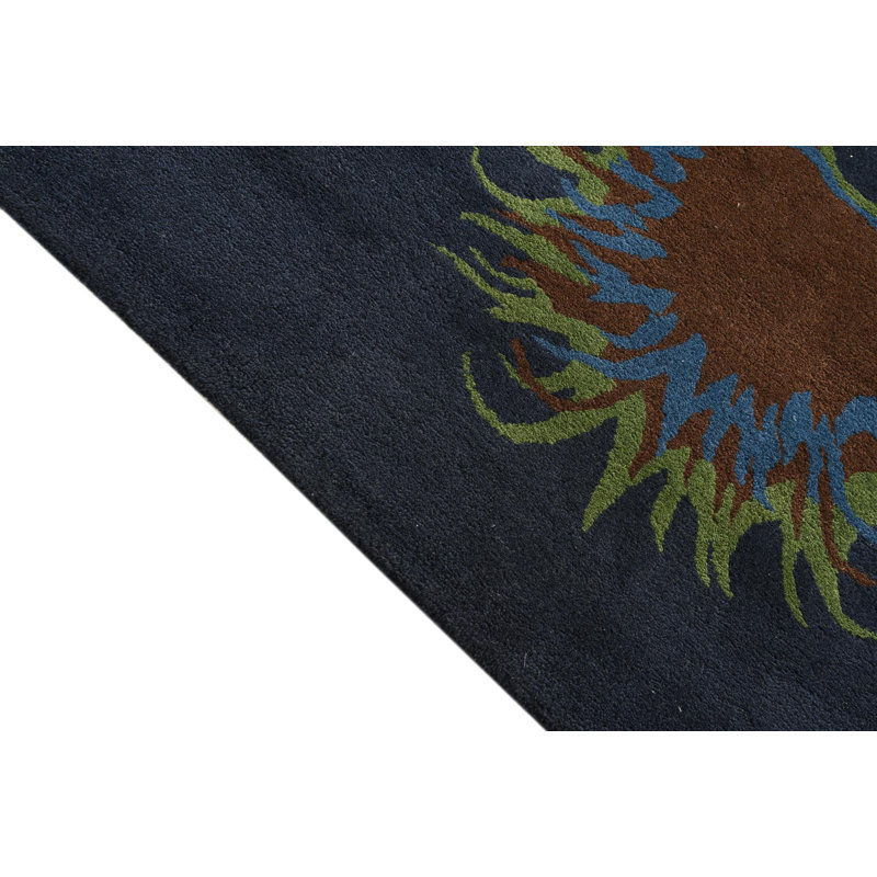 Tapis bleu marine 8 pi Pineland