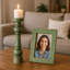 Porte-bougie colonne Baroque - Grande - Vert-989453470-989453474