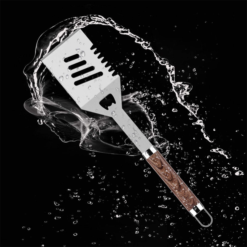 29Pcs BBQ Grill Tool Set For Dad, Heavy Duty Stainless Steel Grill Utensils Set