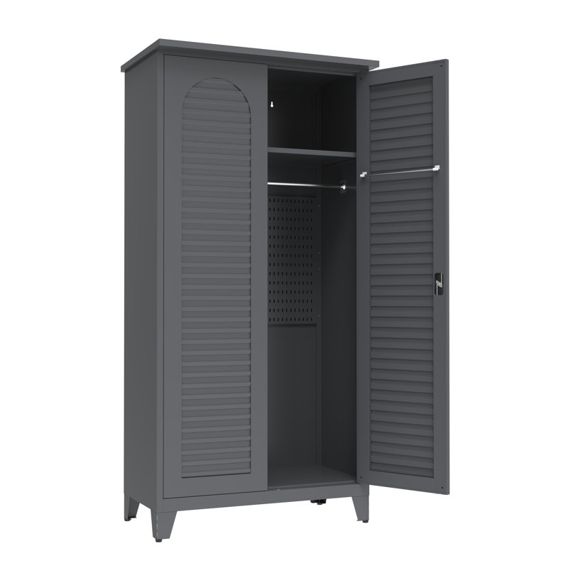 Armoire de rangement l 36,5 po et portes verrouillables
