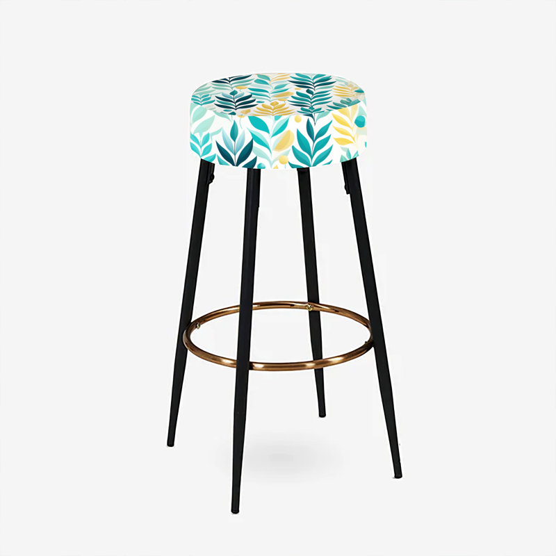 Ensemble de 2 tabourets de bar Plantes