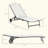 Outdoor Metal Chaise Lounge Set