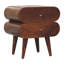 Proietti 45cm W Solid Wood Bedside Table