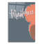 Art mural en verre épique «Curly Mindfulness» par Marlee Ash Calligraphy & Design, 16 po x 24 po-117541167