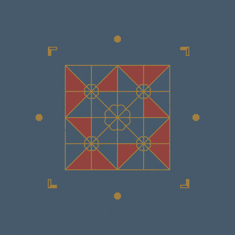 Game Boards IV by Jacob Green - Wrapped Canvas Print, 91cm H x 91cm W