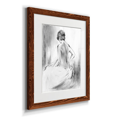 " Soft Silhouette V " Painting Print