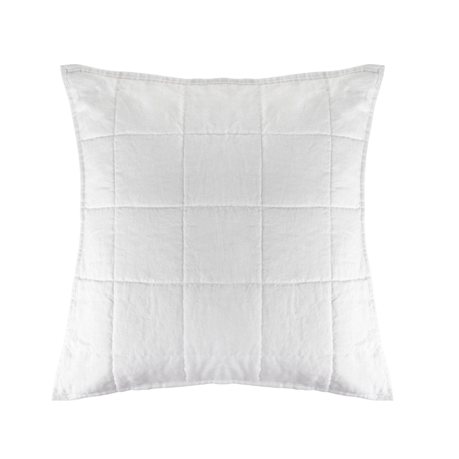 26" x 26" Linen Pillow Cover, White