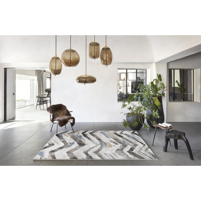 Markle Striped Area Rug, Rectangle 160 x 230cm