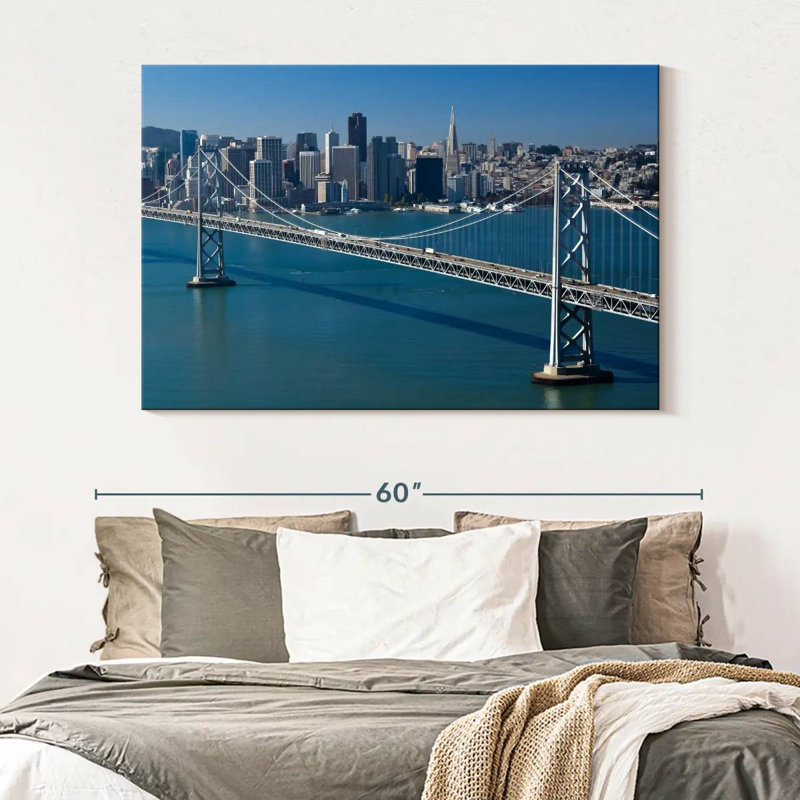 Lilie San Francisco Bay Bridge View, 34" H x 51" W