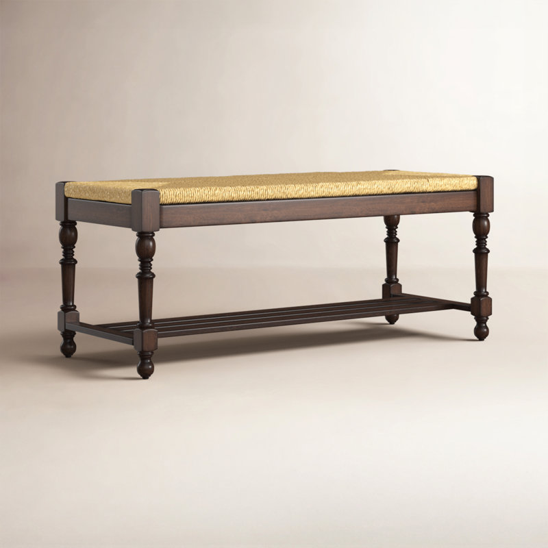 Heritage Wood Entryway Bench
