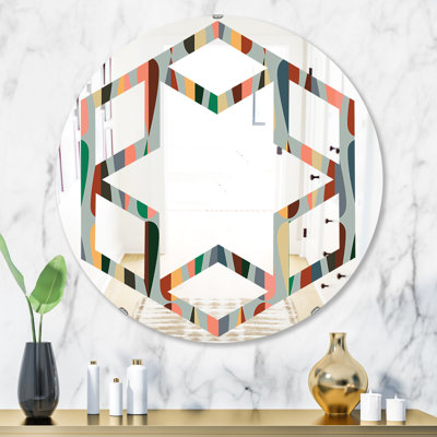 Miroir mural Hexagon Star