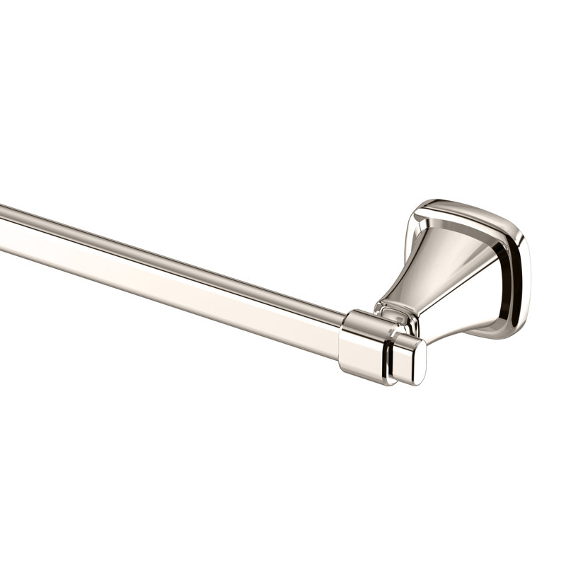 Barre à serviettes Beverly, Nickel poli, H 2,13 po x l 26,13 po x P 3,25 po