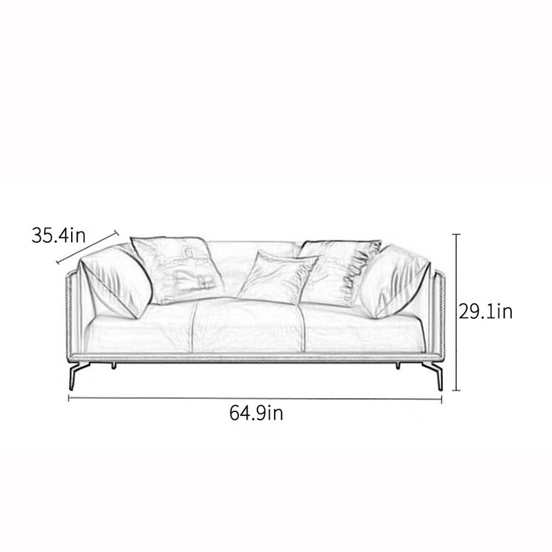 Simple modern high appearance level office sofa