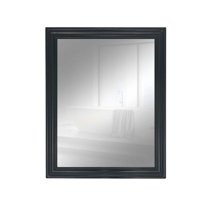 Miroir de salle de bain Kampbell, Gris foncé