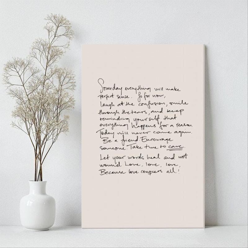 Impression sur toile encadrée 1Pc