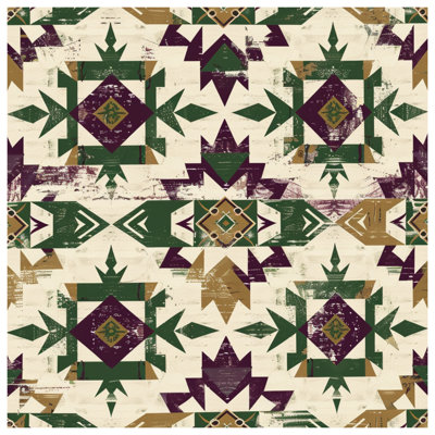 Geometric Southwest Pattern Bedding Southwest Bedspread Pattern