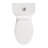 Dublin 1.1/ 1.6 GPF Elongated Chair Height Floor Mounted One-Piece Toilet (Seat Included)