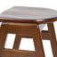Tabouret de comptoir en bois massif 28,74 po Siyer